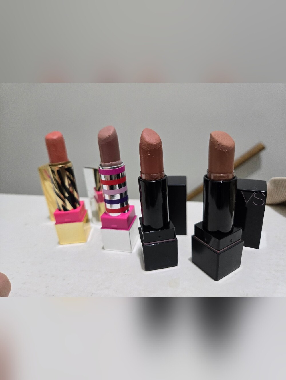 Victorias Secret Lipstick Discontinued Heartbeat Femme Scrumptious First Kiss